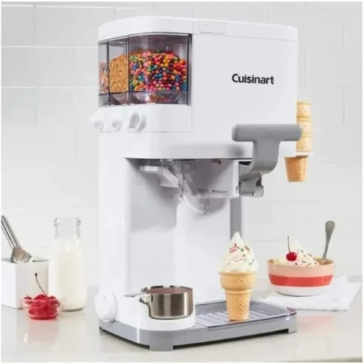 Cuisinart Soft Serve Ice Cream Machine- Mix It In Ice Cream Maker for Frozen Yogurt, Sorbet, Gelato, Drinks 1.5 Quart - Image 2